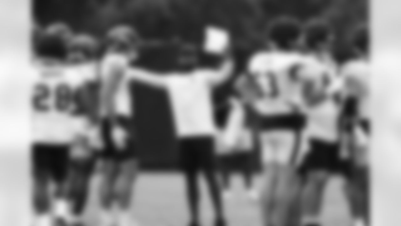 An October 25th, 2023 image from the Regular Season Practice at NRG Stadium in Houston, TX.