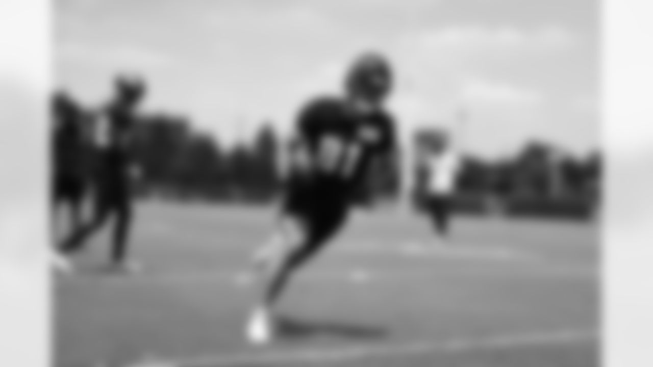 An image from the May 13, 2022 Houston Texans Rookie Minicamp at NRG Stadium in Houston, TX.