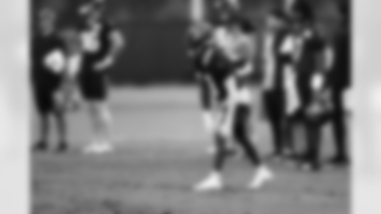 An October 4, 2023 image from the regular season practice at NRG Stadium in Houston, TX.