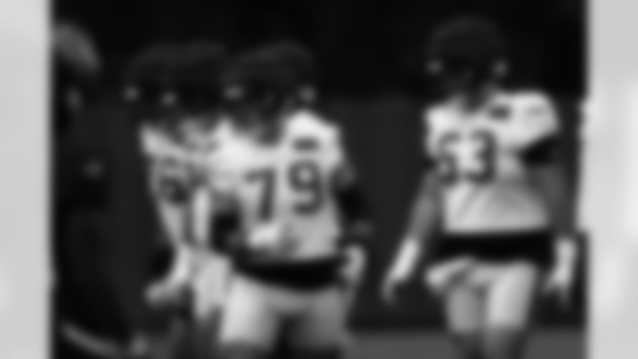 An October 25th, 2023 image from the Regular Season Practice at NRG Stadium in Houston, TX.
