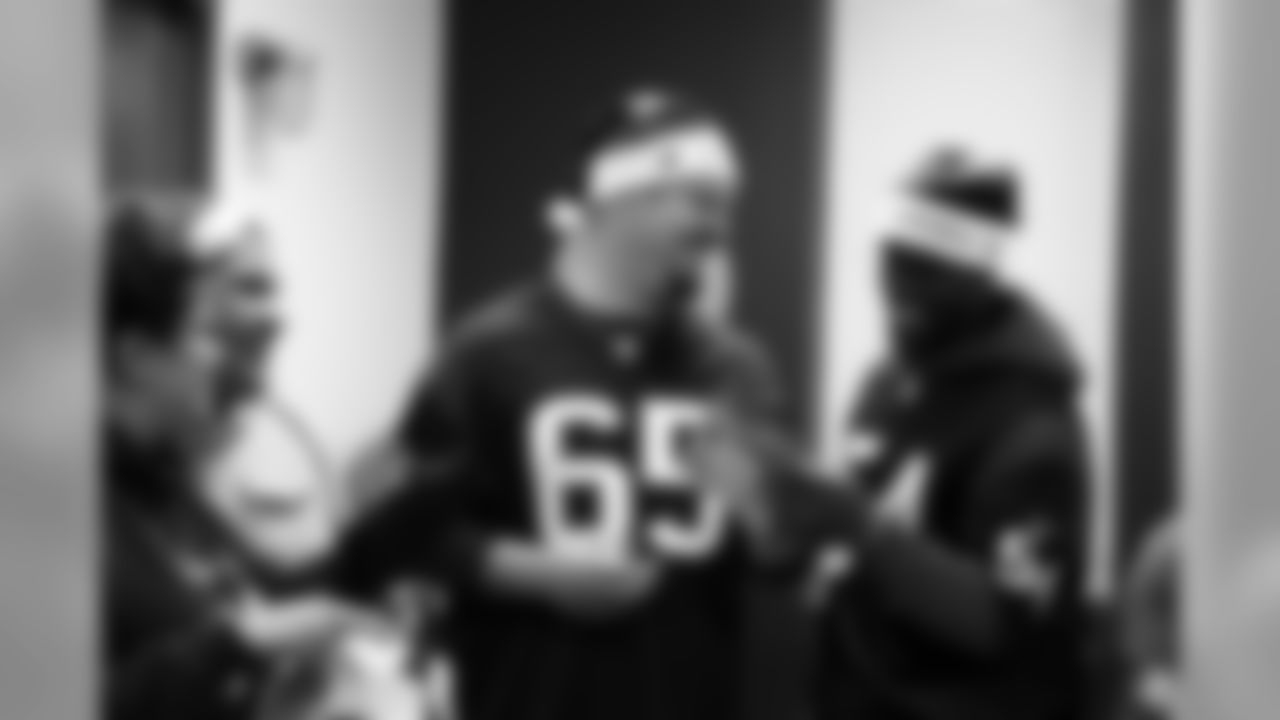 An image from the Dec. 10, 2019 Houston Texans Teen Club holiday party.