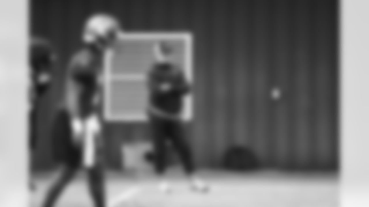 An October 4, 2023 image from the regular season practice at NRG Stadium in Houston, TX.