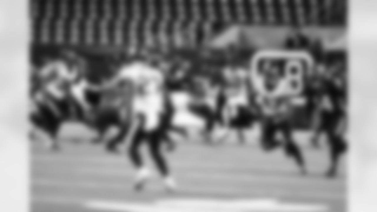 An Aug. 27, 2020 image of a Texans training camp scrimmage at NRG Stadium.