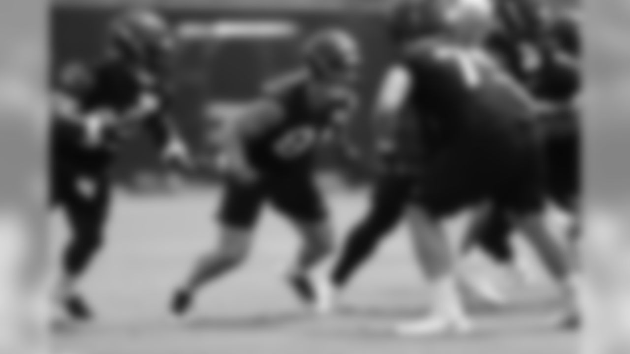An image from the May 21, 2019 offseason OTA practice at Houston Methodist Training Center in Houston, TX.