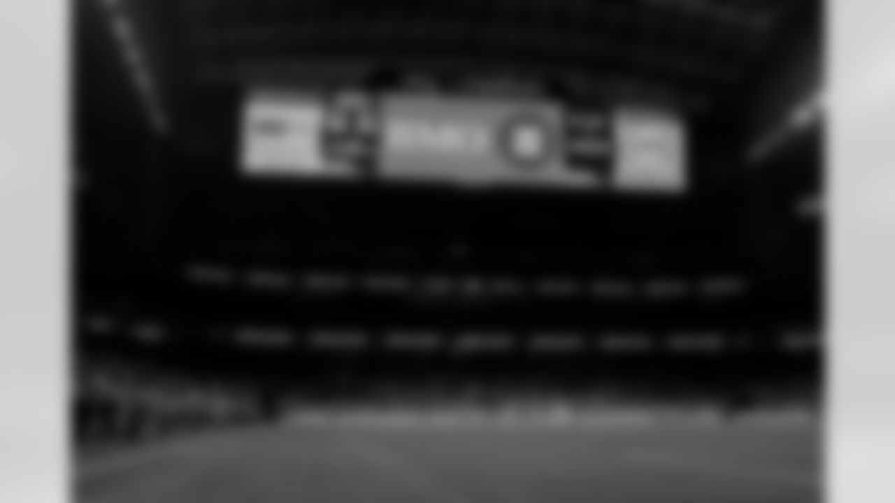 A June 25, 2023 image from the Gold Cup Soccer match featuring Mexico vs. Honduras at NRG Stadium in Houston, TX.