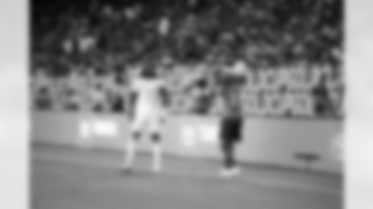 A June 25, 2023 image from the Gold Cup Soccer match featuring Mexico vs. Honduras at NRG Stadium in Houston, TX.