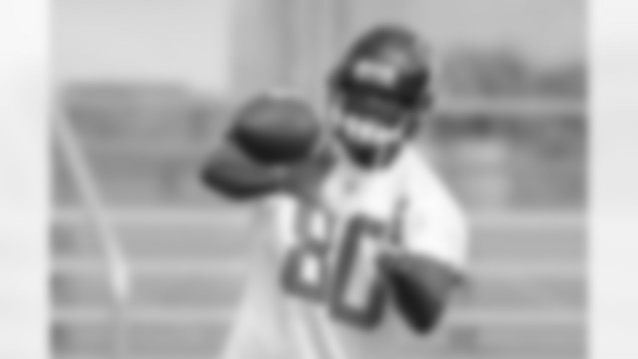 Wide receiver Andre Johnson led the NFL in receptions and receiving yards in 2008.