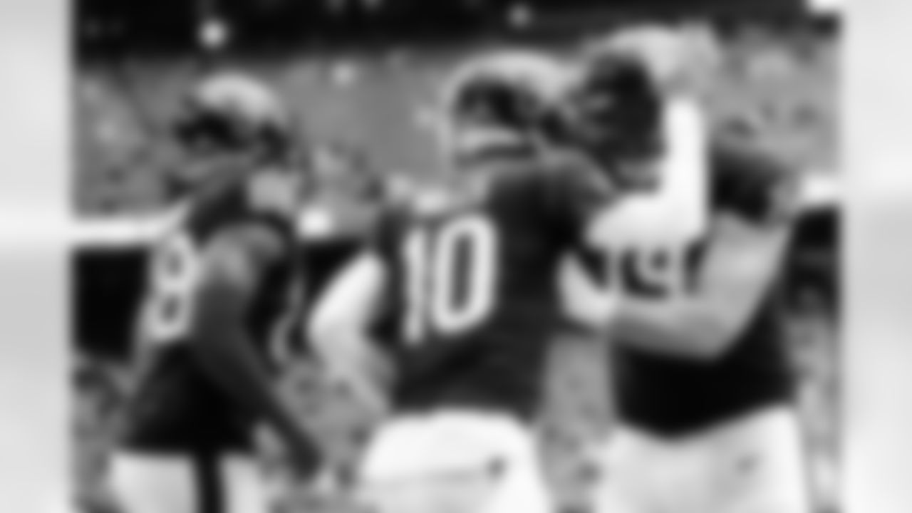 An image from the regular season week 8 game against the Los Angeles Rams at NRG Stadium in Houston, Texas, on Oct. 31, 2021.