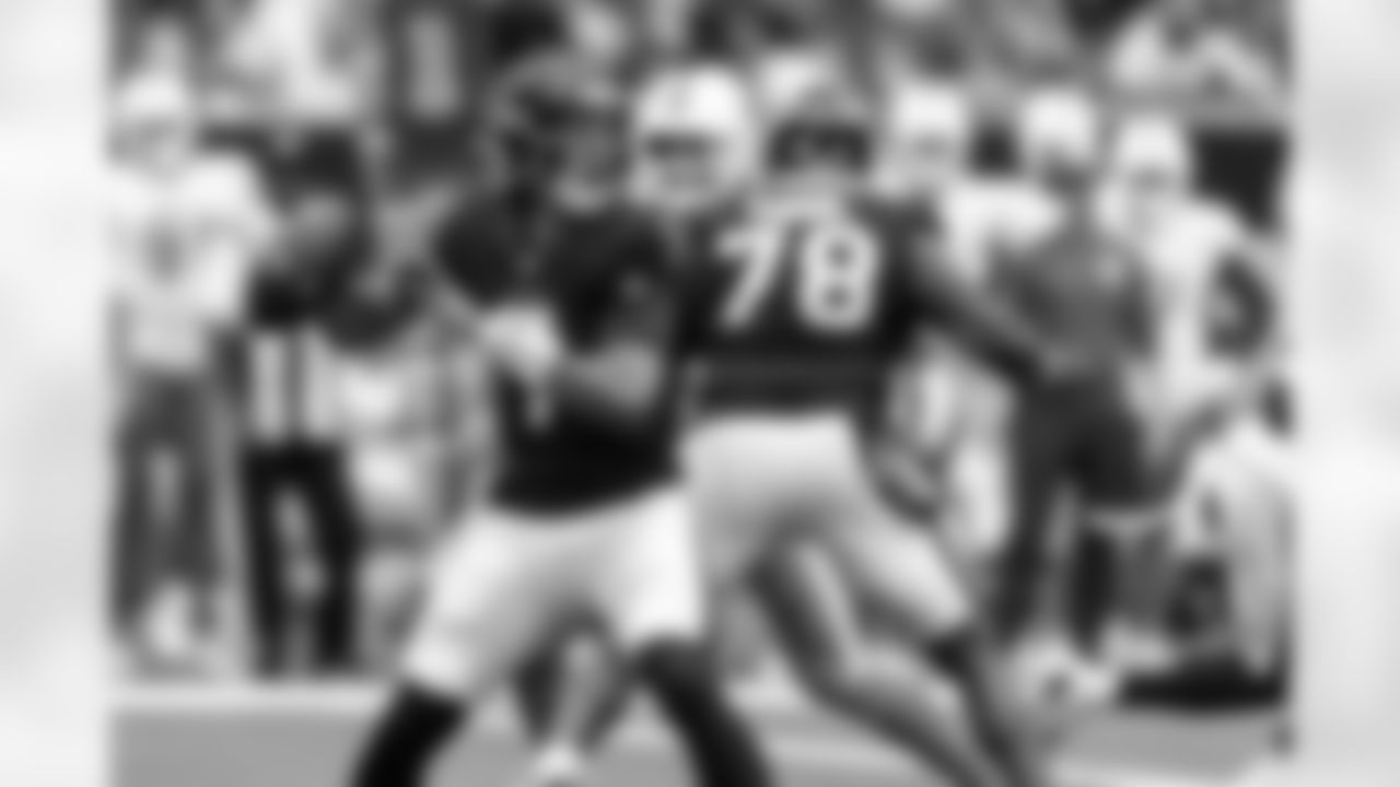 An August 19, 2023 image from the Preseason week 2 game against the Miami Dolphins NRG Stadium in Houston, TX.