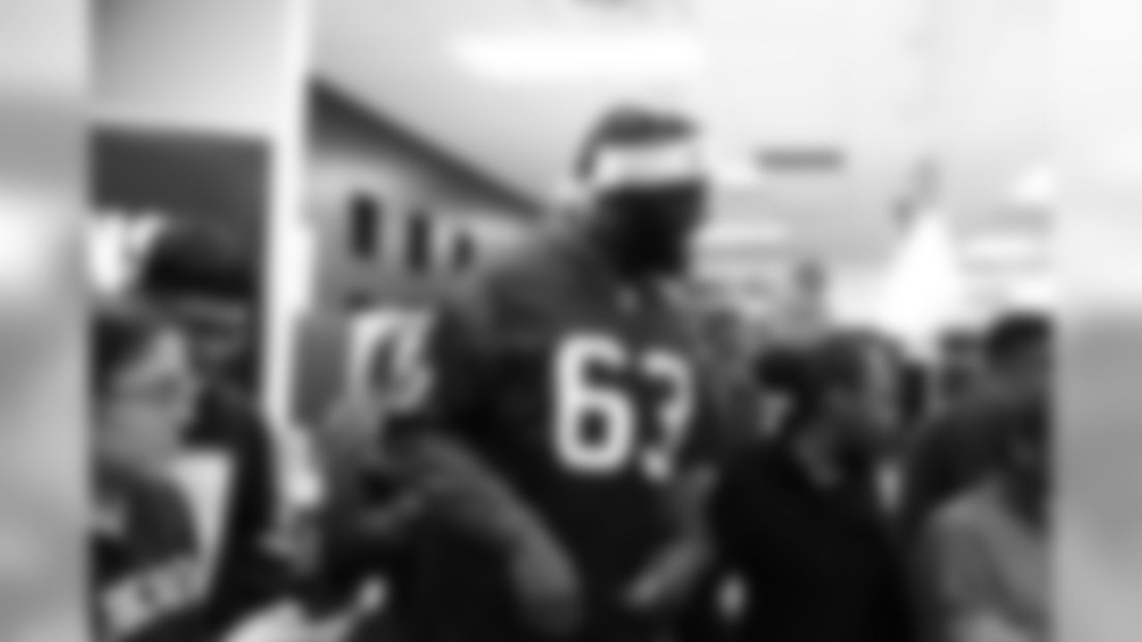 An image from the Dec. 10, 2019 Houston Texans Teen Club holiday party.