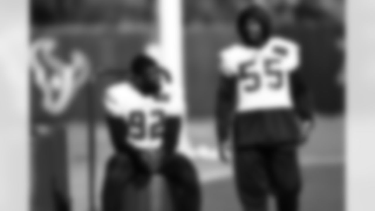 A Nov 30, 2022 image from a regular season practice at NRG Stadium in Houston, TX.