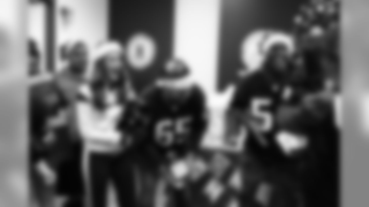An image from the Dec. 10, 2019 Houston Texans Teen Club holiday party.
