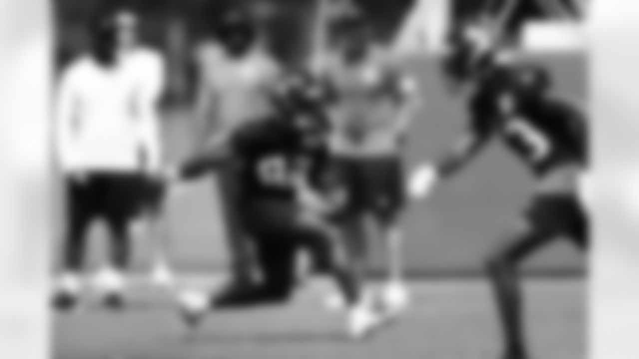 An image from the May 31, 2023 OTA practice at NRG Stadium in Houston, TX.
