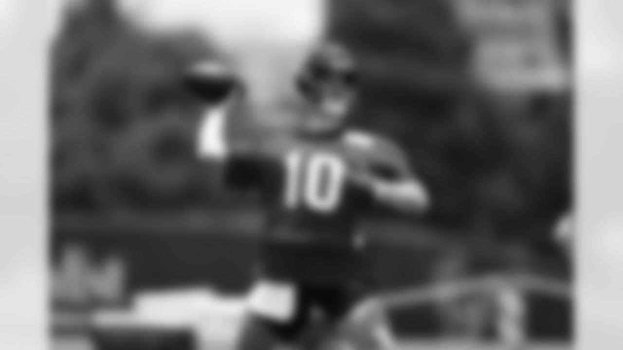 An image from the June 2, 2021 Houston Texans OTA practice at NRG Stadium.