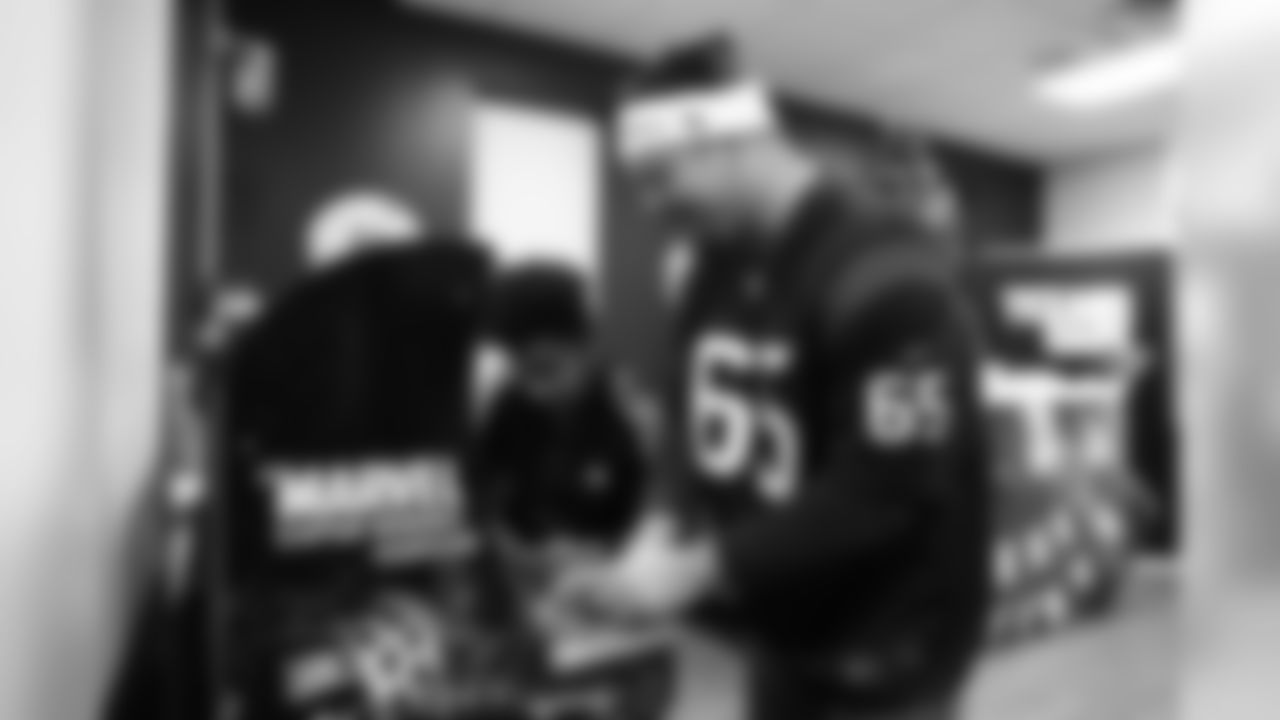An image from the Dec. 10, 2019 Houston Texans Teen Club holiday party.