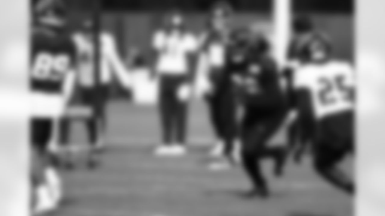 A Dec 14, 2022 image from the regular season practice at NRG Stadium in Houston, TX.