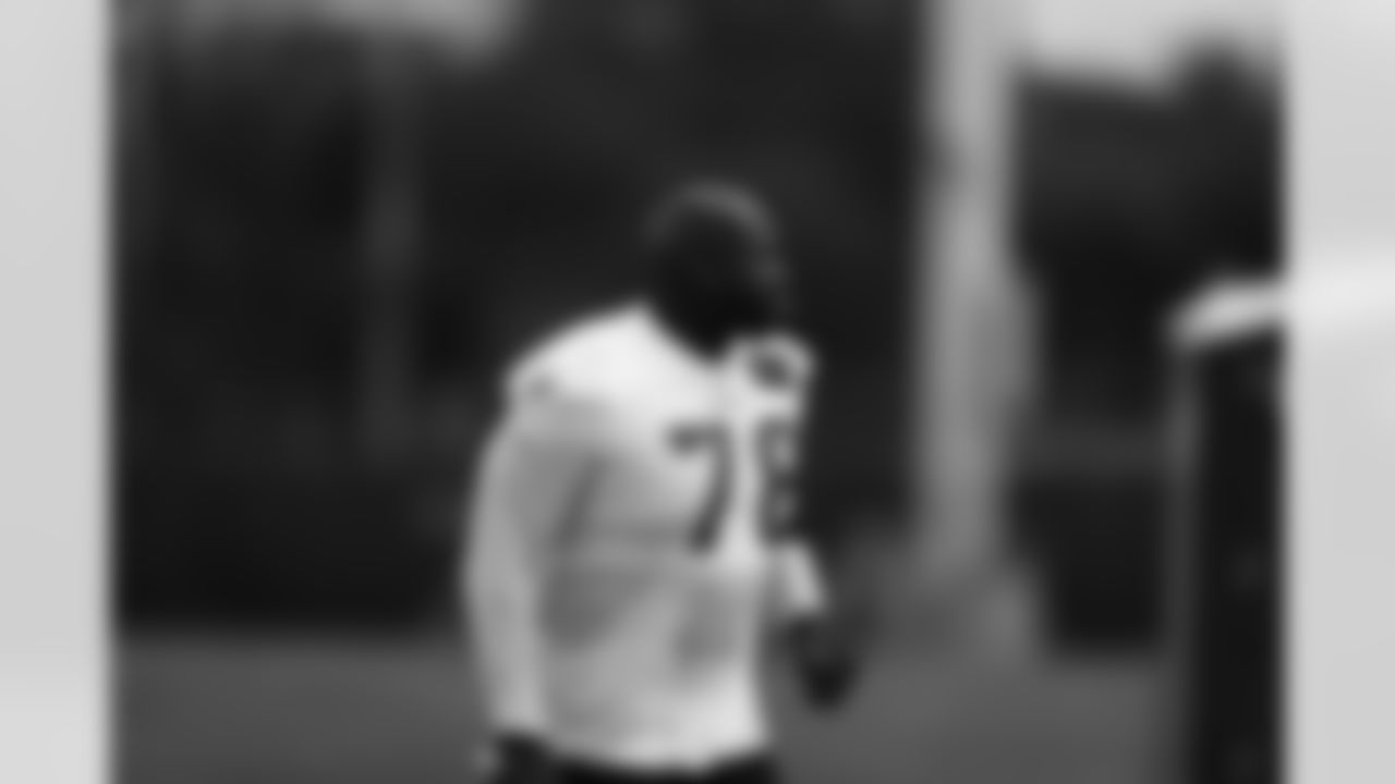 An October 25th, 2023 image from the Regular Season Practice at NRG Stadium in Houston, TX.