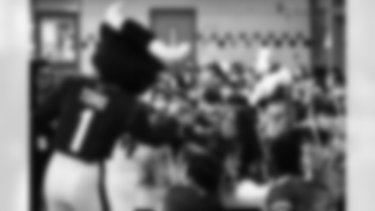 An image from the Oct. 19, 2021 Huddle Against Hunger event at J. Ruth Smith Elementary School in Houston, TX.