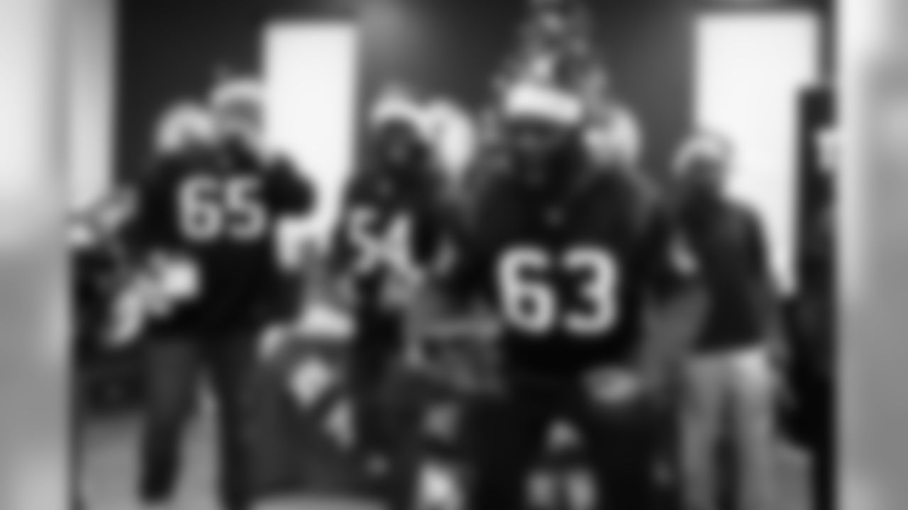 An image from the Dec. 10, 2019 Houston Texans Teen Club holiday party.