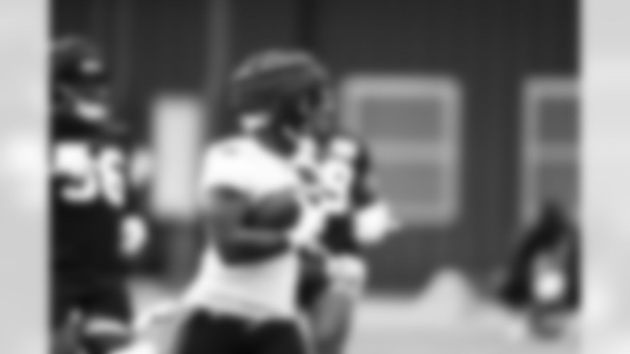 An October 25th, 2023 image from the Regular Season Practice at NRG Stadium in Houston, TX.