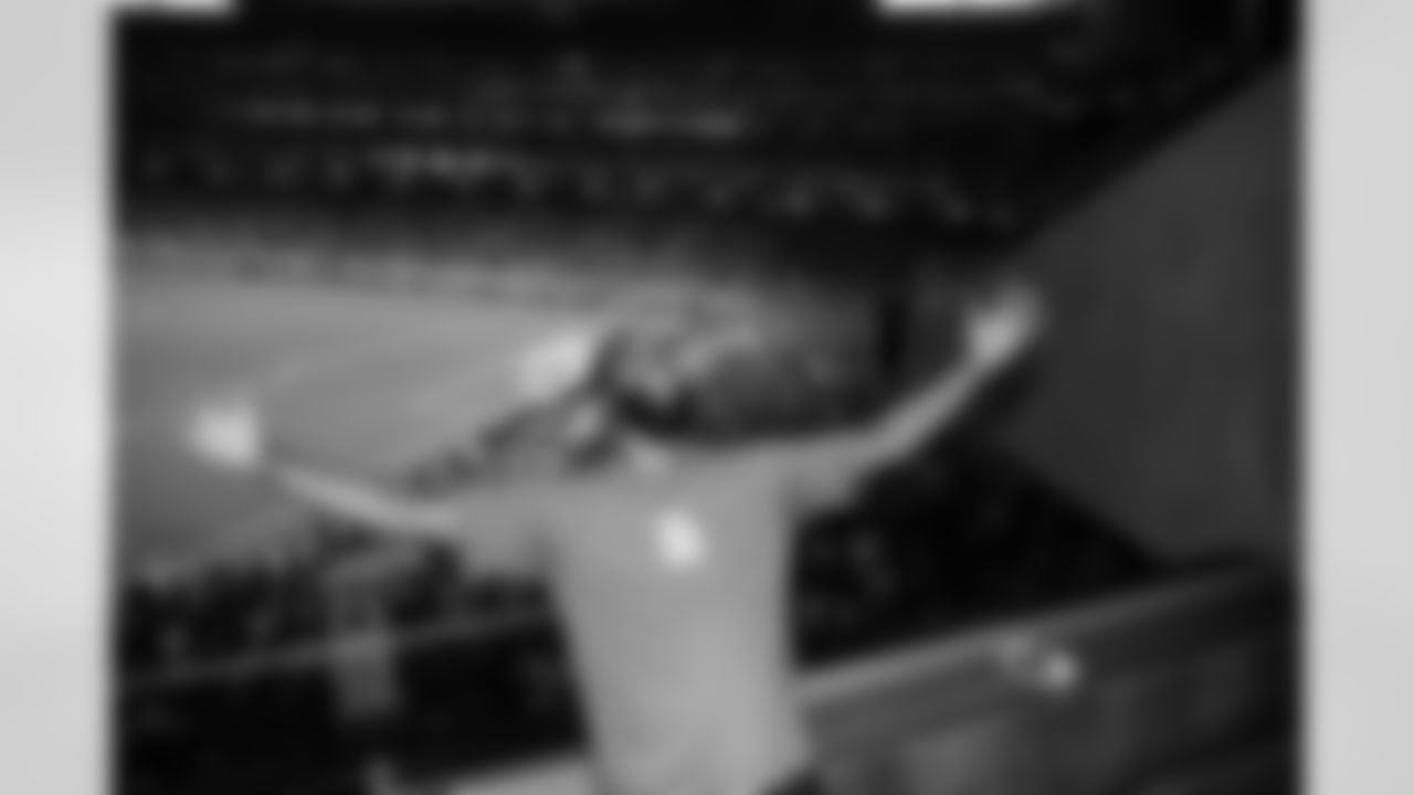 A June 25, 2023 image from the Gold Cup Soccer match featuring Mexico vs. Honduras at NRG Stadium in Houston, TX.