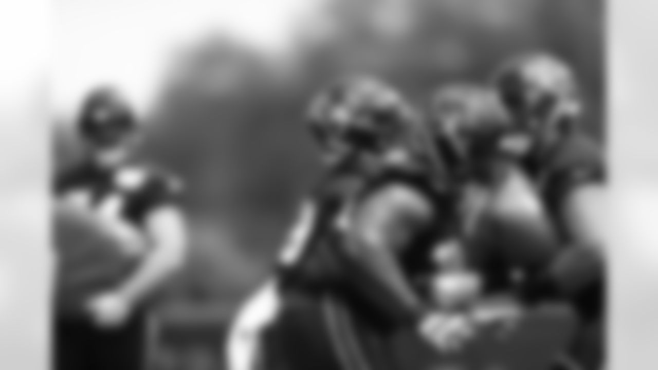 An image from the April 26, 2022 minicamp practice at NRG Stadium in Houston, TX.