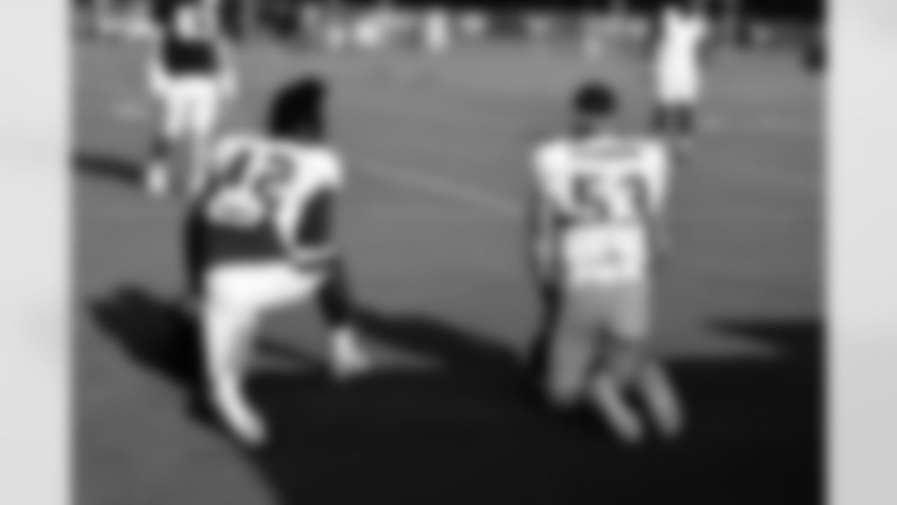 A July 31, 2023 image from the Training Camp Practice 5 at NRG Stadium in Houston, TX.