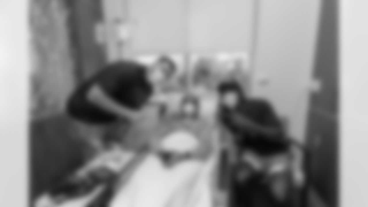 A Sept 26, 2022 image from the Texans Care Community Development Event at Houston Methodist Cancer Center in Houston, TX.
