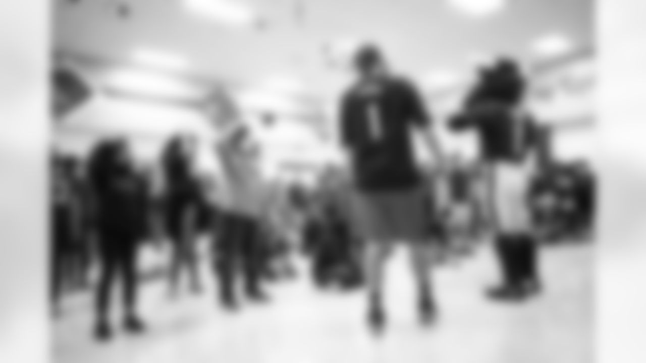 An image from the TORO Takes the Bull out of Bullying event at Browning Elementary School in Houston, Texas, on Oct. 19, 2021.