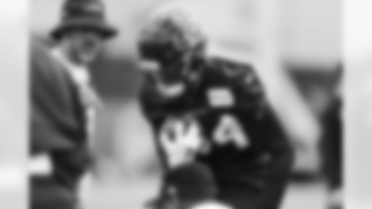 An image from the May 15, 2021 Offseason Practice Rookie Mini Camp in Houston, Tx.