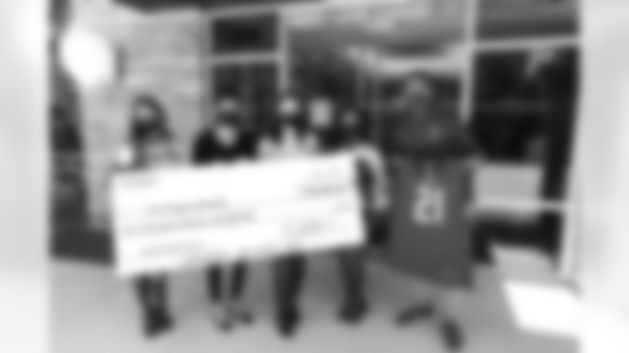 An image from the Apr. 1, 2021 CD Digital Divide Grant Surprise in Houston, TX.