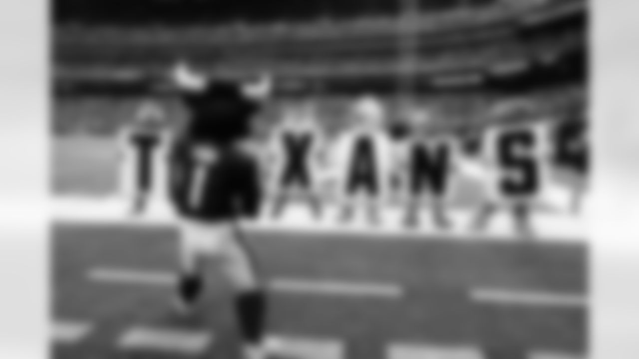 An image from the regular season week 8 game against the Los Angeles Rams at NRG Stadium in Houston, Texas, on Oct. 31, 2021.