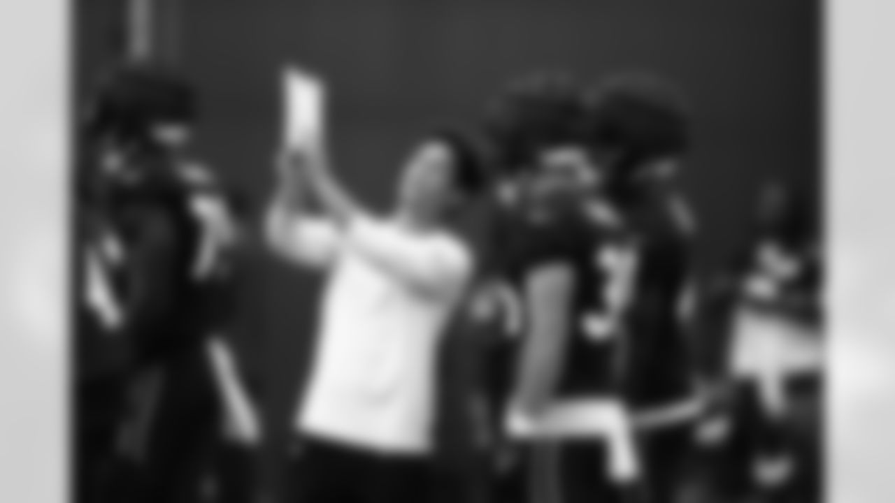 An October 25th, 2023 image from the Regular Season Practice at NRG Stadium in Houston, TX.