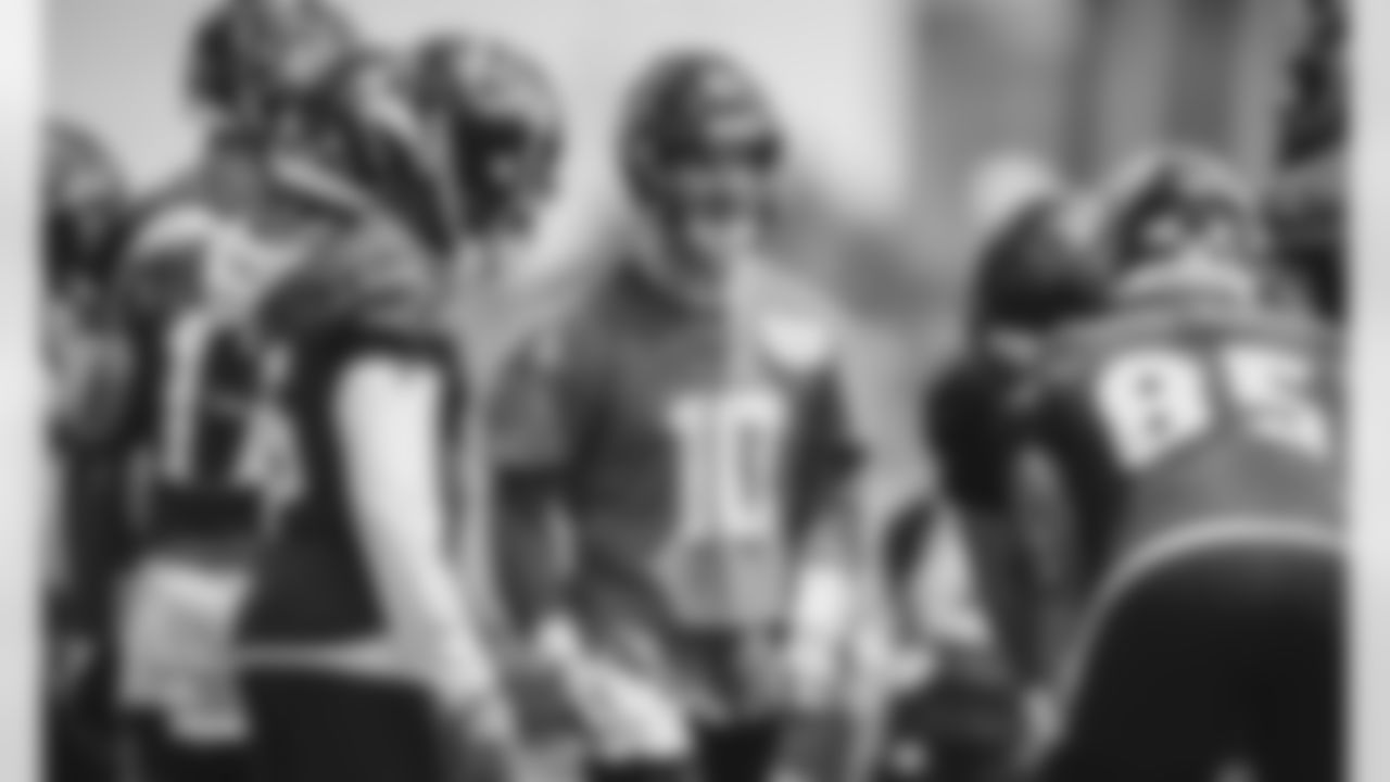 An image from the April 26, 2022 minicamp practice at NRG Stadium in Houston, TX.