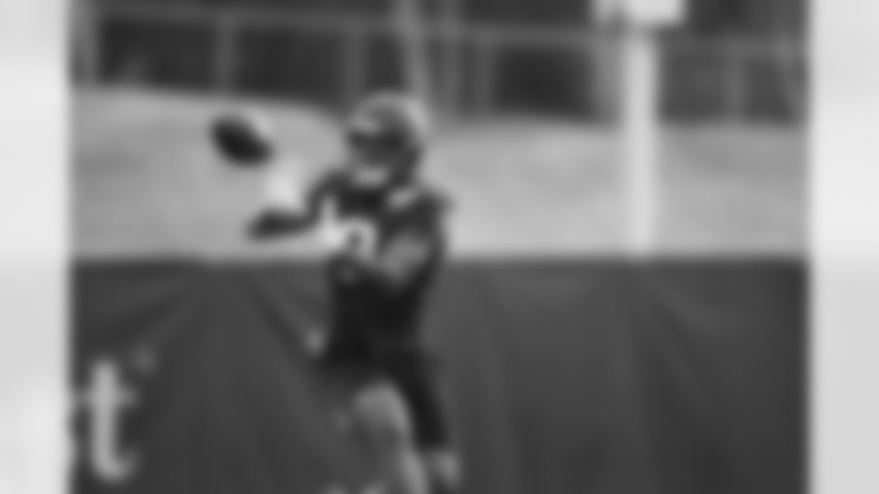 A Dec 29, 2022 image from the regular season practice at the NRG Stadium in Houston, TX.