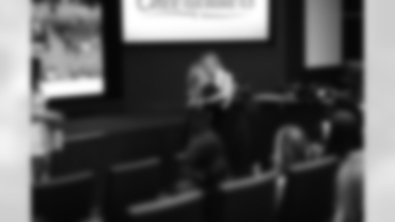An image from the May 17, 2023 internal cheer reveal event at NRG Stadium in Houston, TX.
