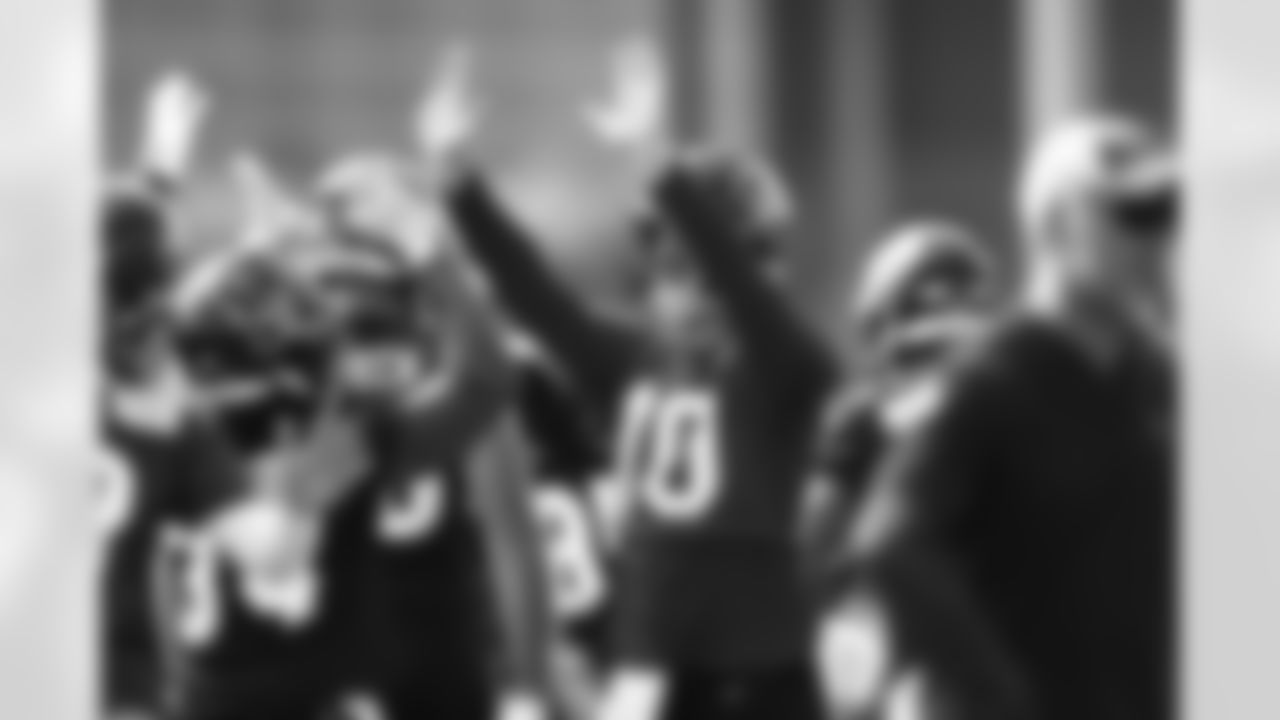 An image from the June 14, 2023 Minicamp practice at NRG Stadium in Houston, TX.