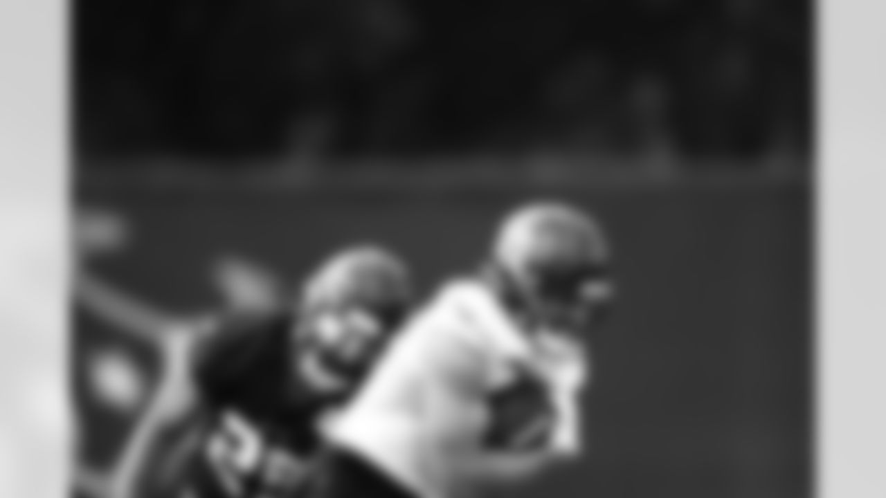 An October 25th, 2023 image from the Regular Season Practice at NRG Stadium in Houston, TX.