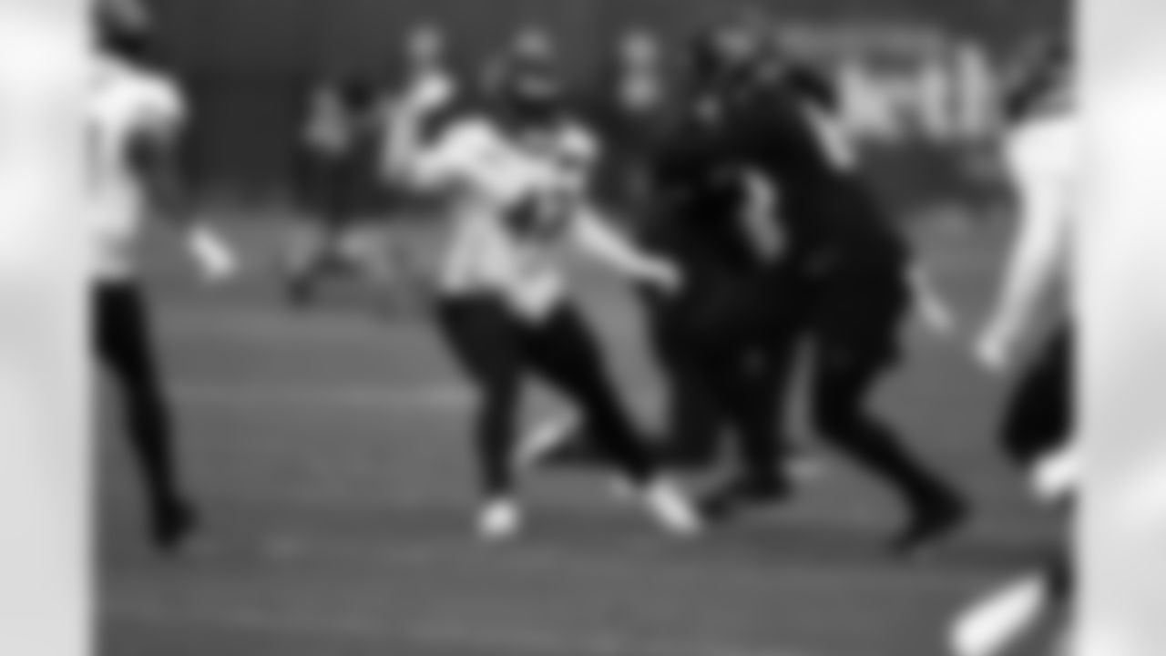 A Dec 14, 2022 image from the regular season practice at NRG Stadium in Houston, TX.