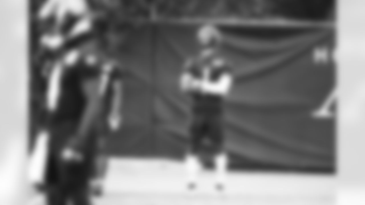 An October 25th, 2023 image from the Regular Season Practice at NRG Stadium in Houston, TX.