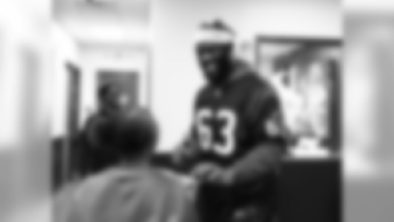An image from the Dec. 10, 2019 Houston Texans Teen Club holiday party.