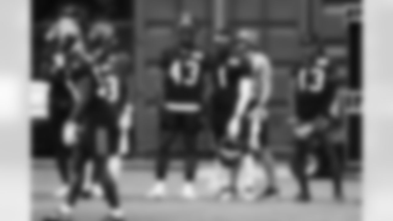 An October 25th, 2023 image from the Regular Season Practice at NRG Stadium in Houston, TX.
