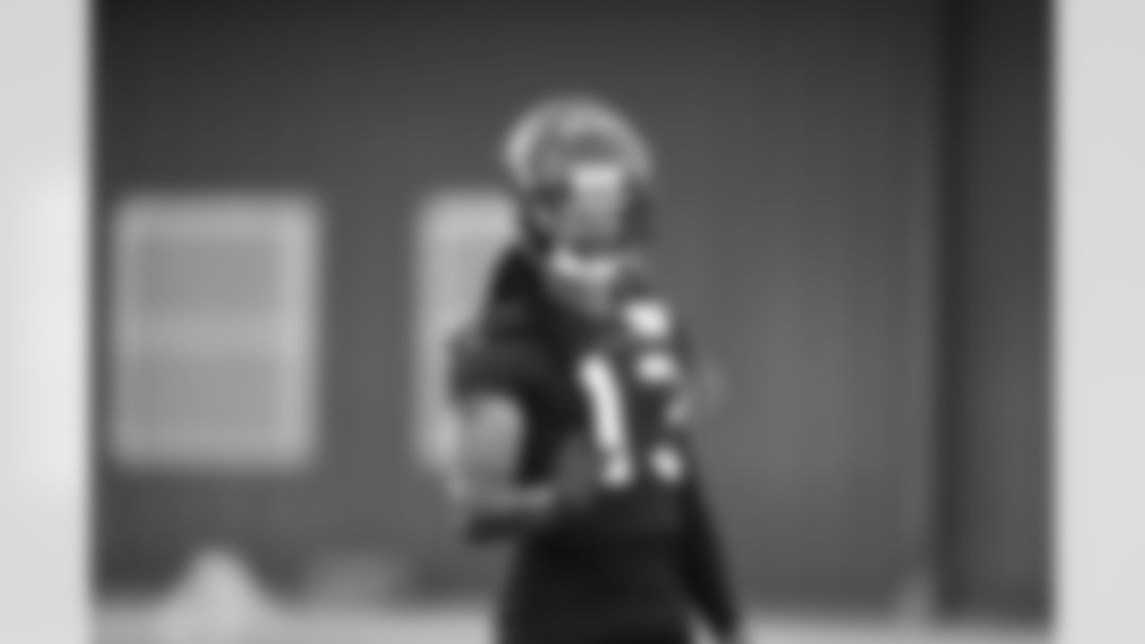 An October 25th, 2023 image from the Regular Season Practice at NRG Stadium in Houston, TX.