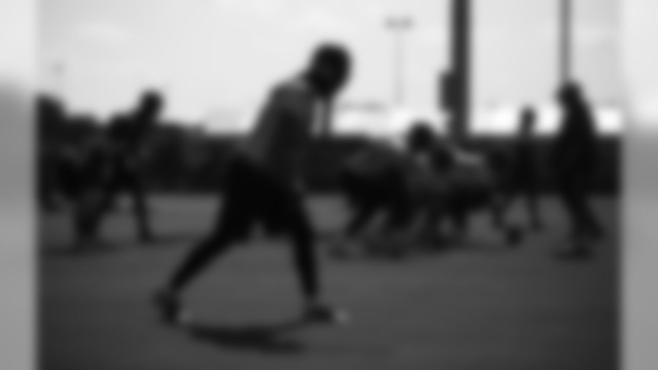 An image from the July 29, 2019 Texans training camp practice at the Houston Methodist Training Center.