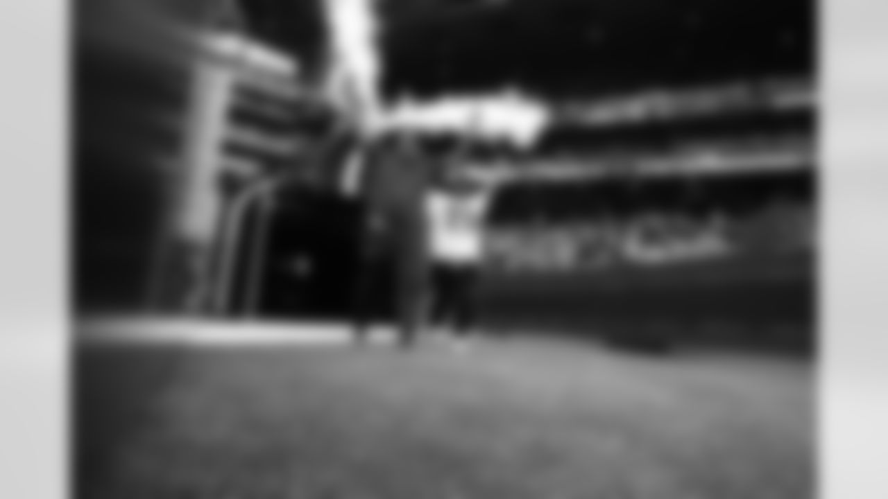 An image from the regular season week 8 game against the Los Angeles Rams at NRG Stadium in Houston, Texas, on Oct. 31, 2021.
