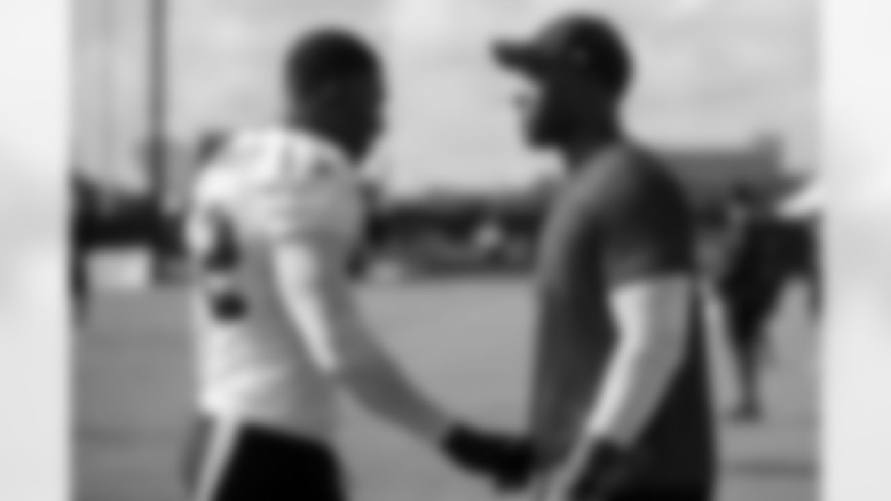 A July 30, 2023 image from the Training Camp Practice 4 in Houston, TX.
