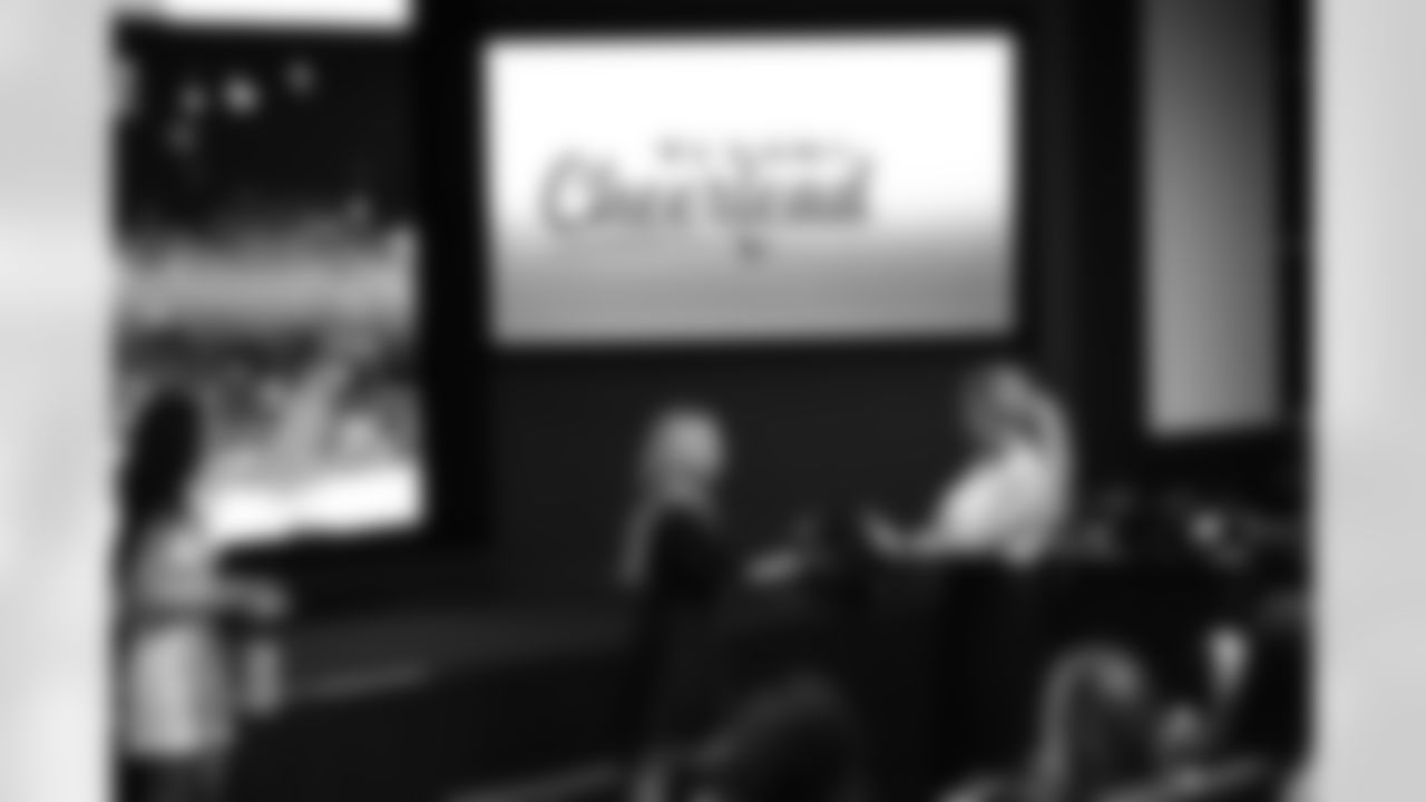 An image from the May 17, 2023 internal cheer reveal event at NRG Stadium in Houston, TX.