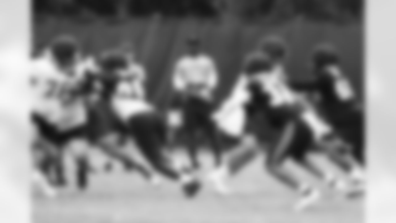 An October 25th, 2023 image from the Regular Season Practice at NRG Stadium in Houston, TX.