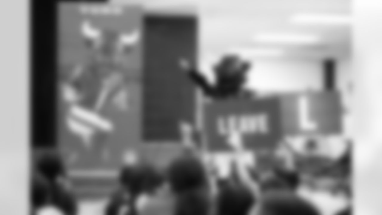 An image from the TORO Takes the Bull out of Bullying event at Browning Elementary School in Houston, Texas, on Oct. 19, 2021.