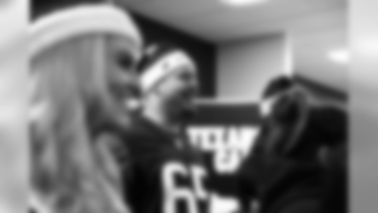 An image from the Dec. 10, 2019 Houston Texans Teen Club holiday party.
